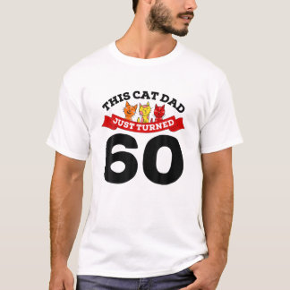 T-shirt Je Viens D'Avoir 60 Chat Papa Anniversaire 60E Amo