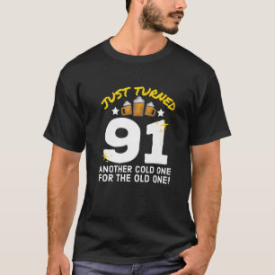 T-shirt Je Viens De Tourner 91 Froid Un Pour L'Ancien 91E 