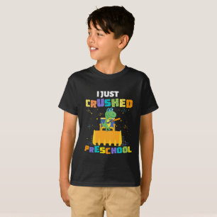 T-shirt Je viens d'écraser le monstre de l'école maternell