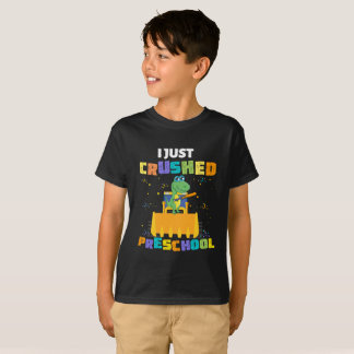 T-shirt Je viens d'écraser le monstre de l'école maternell