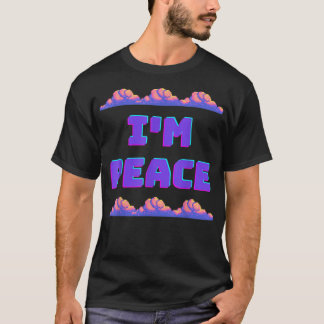 T-shirt Je Viens En Paix Je Suis PAIX Style Gamer