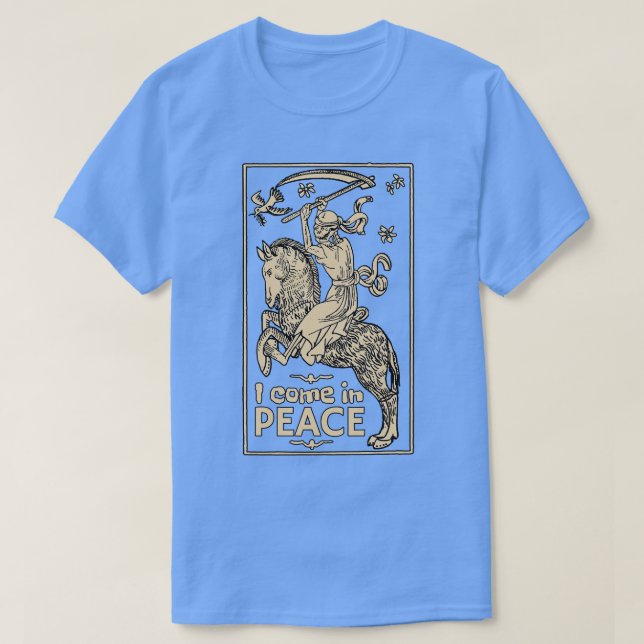 T-shirt Je viens vous emmener en paix (Design devant)