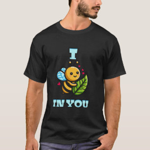 T-shirt Je vis en toi mignon Abee Lover Positive Inspira