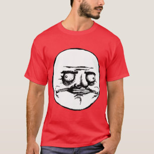 T-shirt Je visage Meme de rage de Gusta
