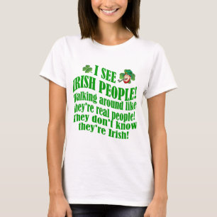 T-shirt Je vois des Irlandais
