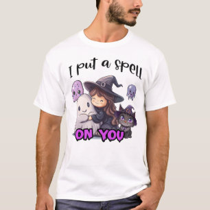 T-shirt Je Vous Ai Jeté Un Sort Soir Bonne Halloween Effra
