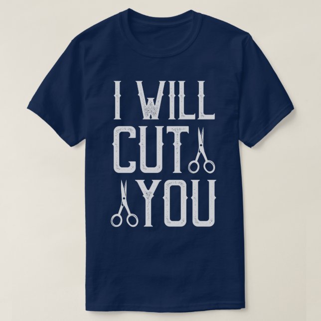 T-shirt Je Vous Couperai 3 (Design devant)