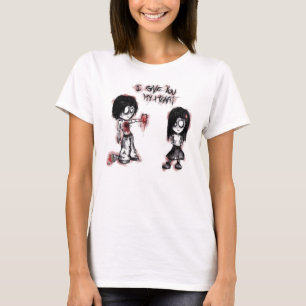 T-shirt Je vous donne mon coeur