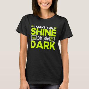 T-shirt Je vous fais briller dans la radiologie de radiolo
