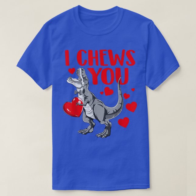 T-shirt Je vous mâche Trex Dino mignon bébé garçon Valenti (Design devant)