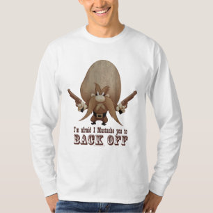 T-shirt Je Vous Moustache De Reculer