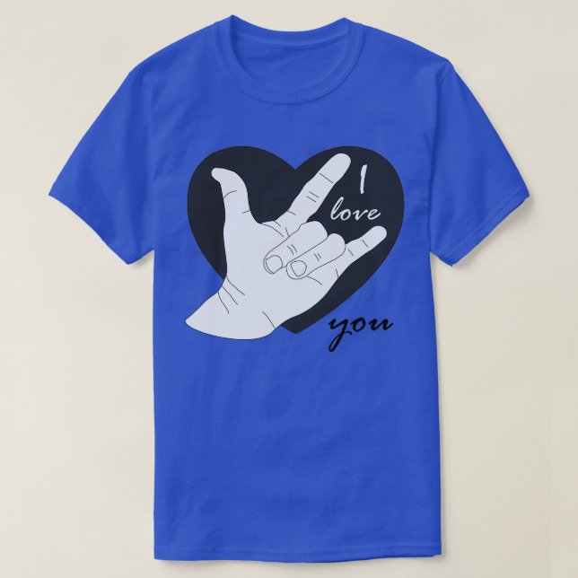 T-shirt Je vous signe (Design devant)