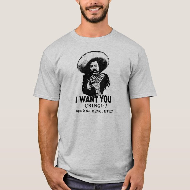 T-shirt Je vous veux Gringo (Devant)