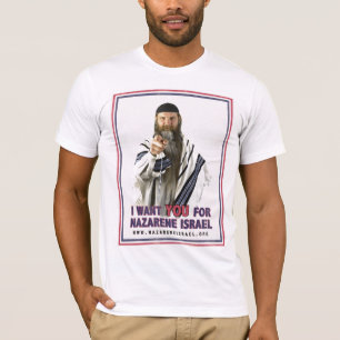 T-shirt Je vous veux pour le nazaréen Israël