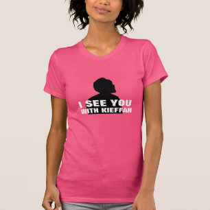 T-shirt Je vous vois avec Kieffah - silhouette