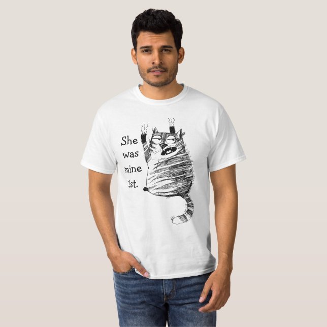 T-shirt Jealousy Scratch (Devant entier)