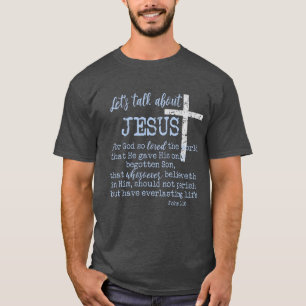T-shirt Jean 3.16 avec Parlons de Jésus-chrétien