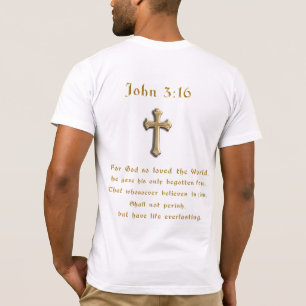 T-shirt Jean 3:16 chrétien