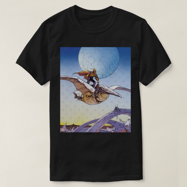 T-shirt Jean Giraud Moebius (Design devant)