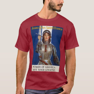 T-shirt Jeanne d'Arc : La servante d'Orléans, héroïne du c