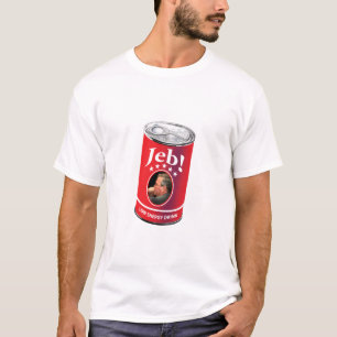T-shirt Jeb Bush pour le Président Humor, boisson de bass