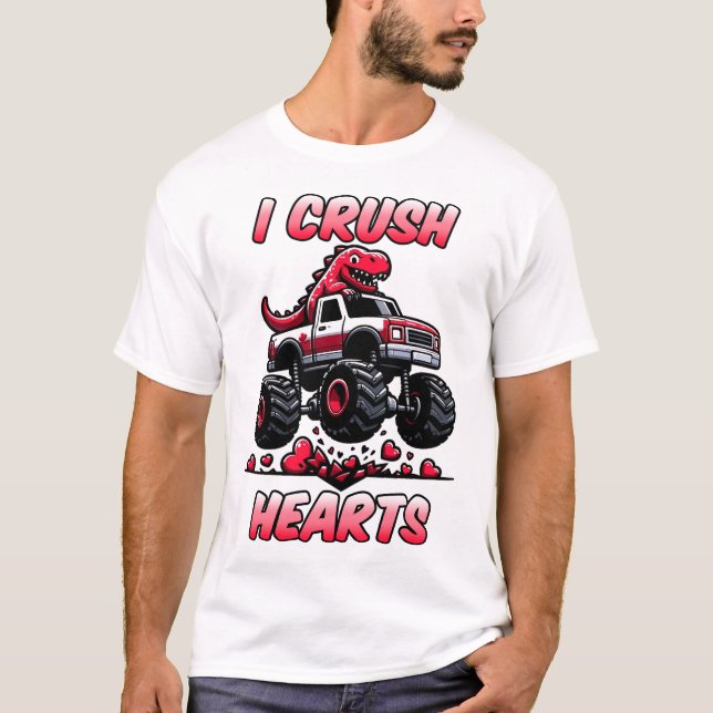 T-shirt J'écrase les coeurs (Devant)