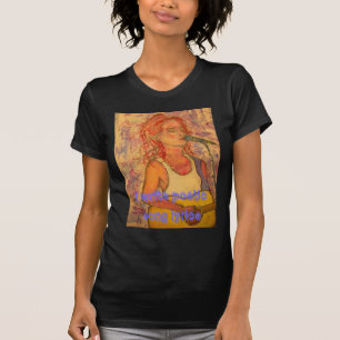 T-shirt j'écris des paroles de chansons poétiques