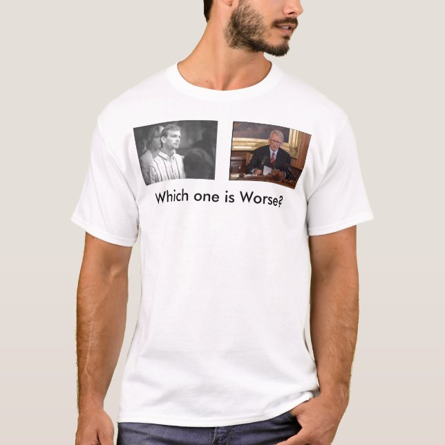 T-shirt jeff, MAYOR_JOE_RILEY, lesquels est plus mauvais ? (Devant)