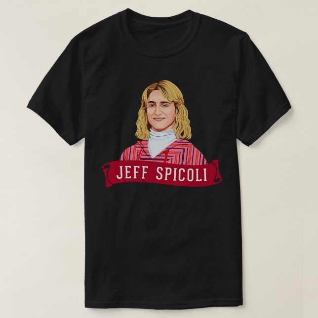 T-shirt Jeff Spicoli Portrait (Design devant)