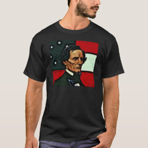 T-shirt Jefferson Davis, président du Confederacy