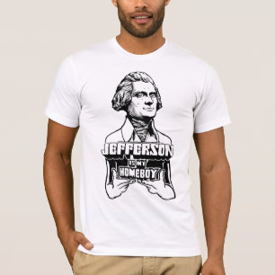 T-shirt Jefferson est ma chemise de Homeboy