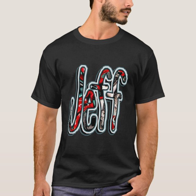 T-shirt jeffysml jeffysml jeffy puppetthe jeffy gameful (Devant)