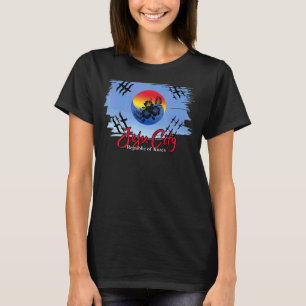 T-shirt Jeju City République De Corée Corée Corée Du Sud A