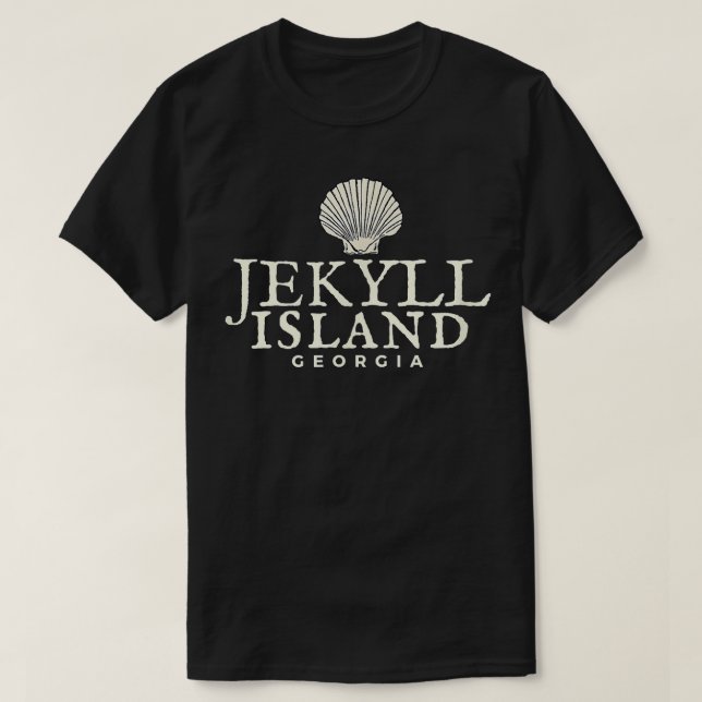 T-shirt Jekyll Island, Géorgie Ocean Shell  (Design devant)