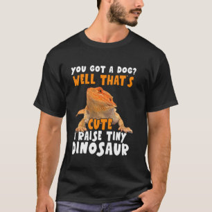 T-shirt J'Élevais Des Petits Dinosaures Portés Dragon Pet 
