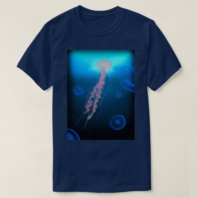 T-shirt Jellies sous-marines (Design devant)