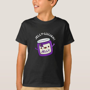 T-shirt Jelly-llujah Funny Jelly Pun Dark BG