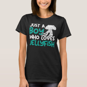 T-shirt Jellyfish Boy Jelly Fish Aquarium Marine Biologie