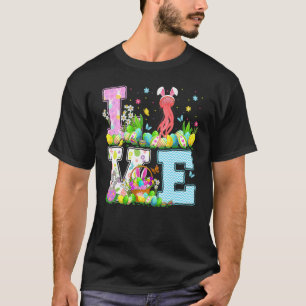 T-shirt Jellyfish Chasse aux oeufs de Pâques Aimer Jellyfi