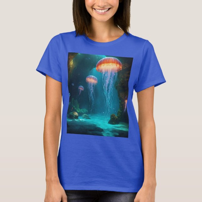 T-shirt Jellyfish Ethereal Grace Tee (Devant)