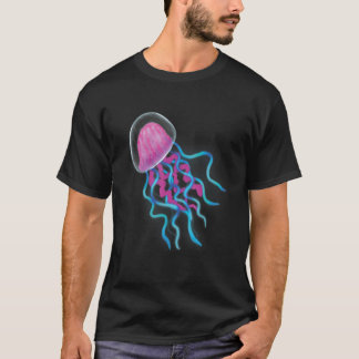 T-shirt Jellyfish Sea Creature Medusa Underwater Marine Fi