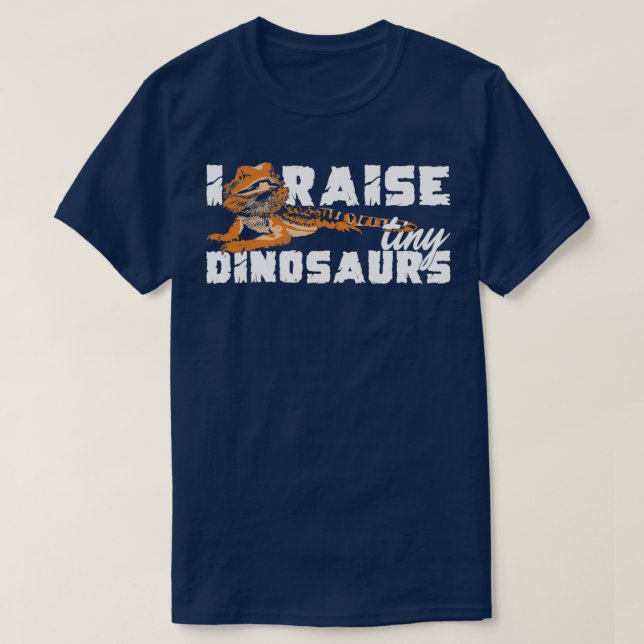 T-shirt J'Émets Des Dinosaures Minuscules Geckos Amoureux  (Design devant)