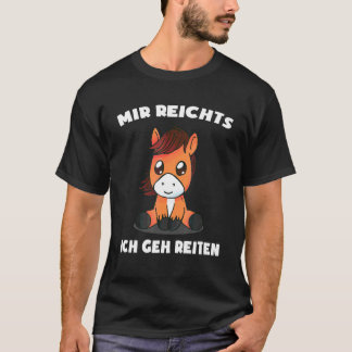 T-shirt J'en ai marre, je vais monter à cheval cavalier ch