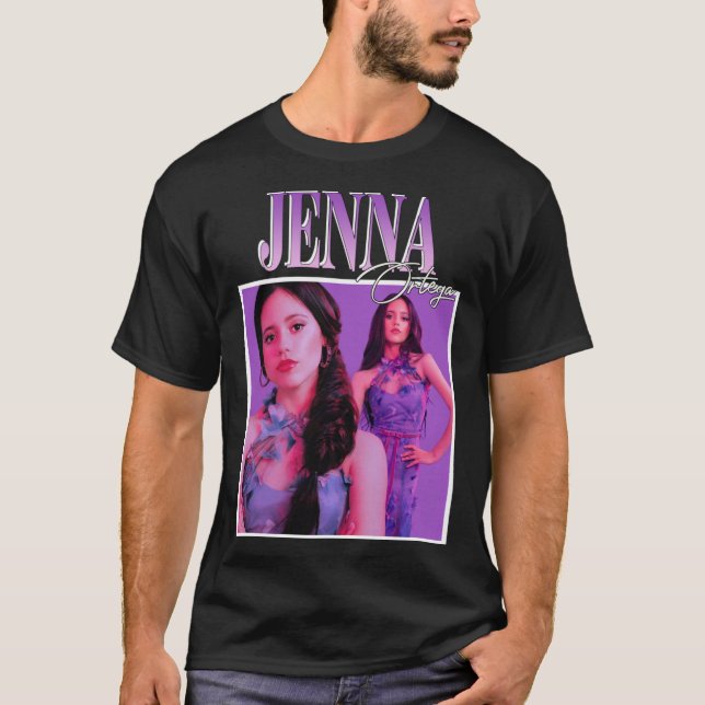 T-shirt Jenna Ortega   (Devant)