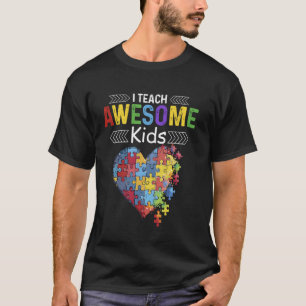 T-shirt J'enseigne à des enfants géniaux Éducation spécial