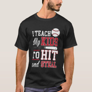 T-shirt J'Enseigne À Frapper Et Voler
