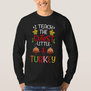 T-shirt J'Enseigne À L'Enseignant Mignonne Des Petites Din
