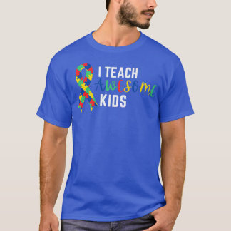 T-shirt j'enseigne aux enfants géniaux Design pour la Sens