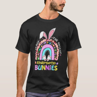 T-shirt J'enseigne aux plus mignons lapins de maternelle -