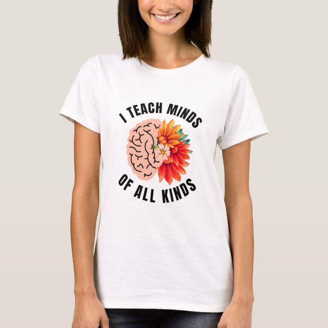 T-shirt J'Enseigne Des Esprits De Toutes Sortes (Devant)